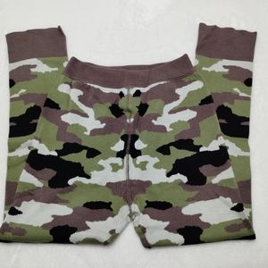 Free people camo leggings women's size large